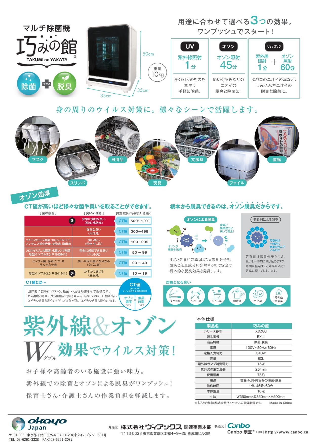 マルチ除菌機_巧みの館